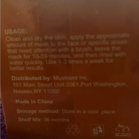 HiCREAM Vitamin C Clay Mask with Turmeric - Picture 5 of 7